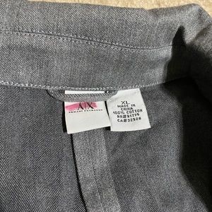Armani Exchange grey jacket
